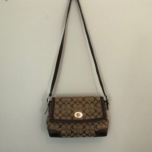 Vintage Brown Coach Womens Bag